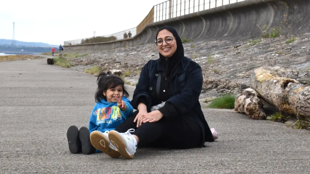 Family photo taken by Edyta Domaradzka